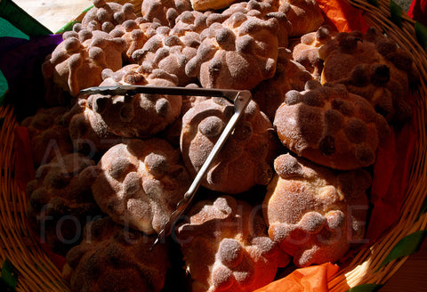 Traditional Bread for the Dead